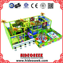 Jungle Style Children Indoor Playground para niños con arena